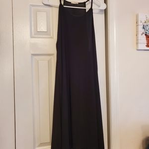 Sleeveless little black dress